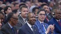 Ali Bongo heureux comme jamais à l’investiture de son ami Recep Tayyip Erdogan
