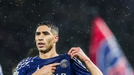 Achraf Hakimi succède à Aubameyang au prix Marc-Vivien Foé 2025
