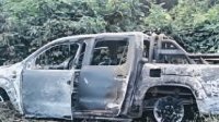 Incendie spectaculaire d’un véhicule en pleine circulation près de Lambaréné
