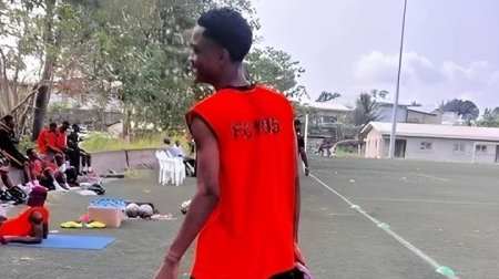 National Foot 1 : Derrick Assoumou de retour au charbon au Canon 105
