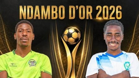 Ndambo d’or 2026&nbsp;: Caleb Nzamba couronné meilleur joueur du National-Foot 1
