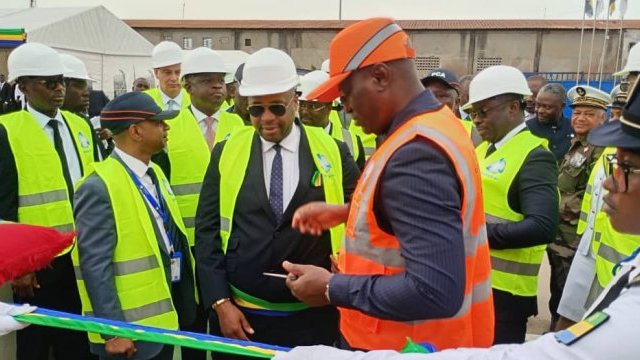 Port-Gentil&nbsp;: Oligui Nguema enchaîne les inaugurations à fort impact social
