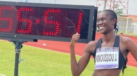 Meeting interclubs du Cameroun : Josée Amoussou explose le record du Gabon sur 400 m en 55