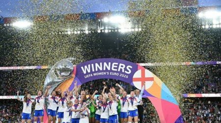 Euro féminin 2025 : L’Angleterre remporte le trophée devant l’Espagne
