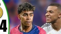 Classico Espagnol : Le FC Barcelone écrase le Real Madrid 4-0 au Santiago Bernabeu
