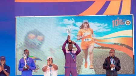 10 Km de Port-Gentil 2026&nbsp;: le Kenya domine les élites, Djessy Mouelé Kodo premier Gabonais
