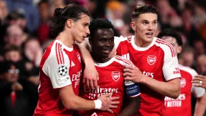 UEFA Champions League&nbsp;: Un but décisif de Saka propulse Arsenal en finale, 20 ans après