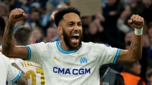 Ligue 1&nbsp;: Aubameyang buteur, Marseille accroche une place européenne