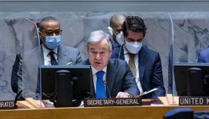 Le patron de l’ONU appelle le Conseil de sécurité à tout faire pour mettre fin à la guerre en Ukraine
